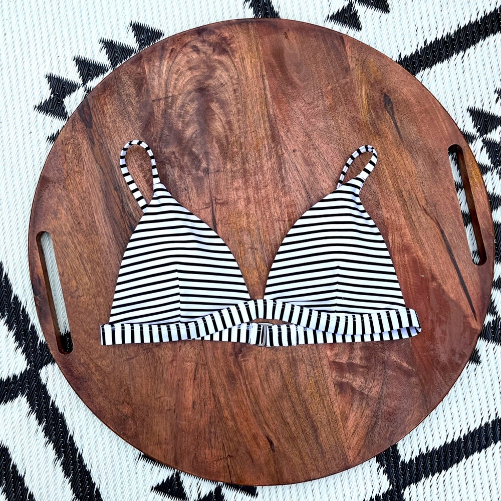 Hollister triangle bikini top